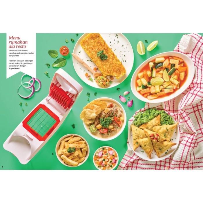 Tupperware Superdicer alat pemotong buah dan sayuran super dicer
