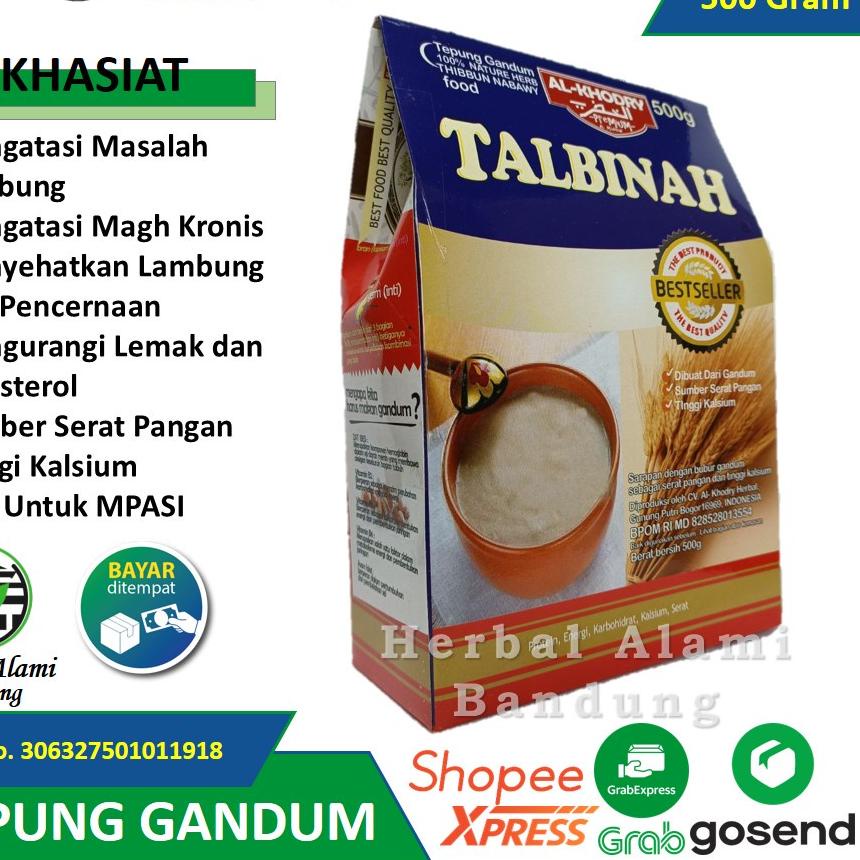 

Discount Today Tepung Gandum TALBINAH AL KHODRY Mengatasi Masalah Lambung Dan Gangguan Perncernaan serbuuu !