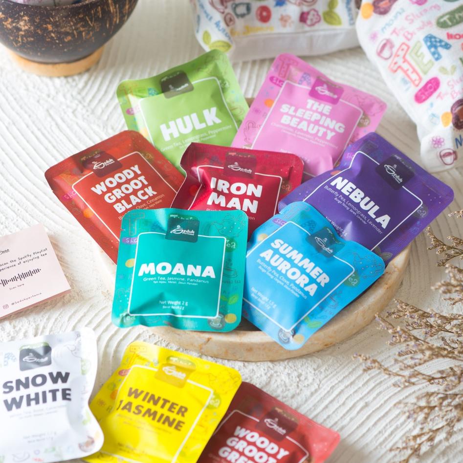 

✨12.12✨ COD Seduh Pertama Versi 1 - Hero Series Trial Set Artisan Tea Premium isi 10 Varian !