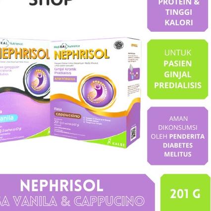 

Terbaru dan terlaris NEPHRISOL RASA VANILA & CAPPUCINO 201 g gas !!