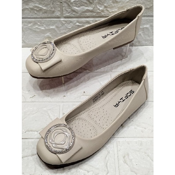 Ready Sepatu Balet Sofiya Import New Sol Karet