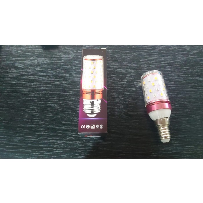 E14 3 Warna LED Jagung Lampu Hias Cafee 6W Bohlam 3 Color