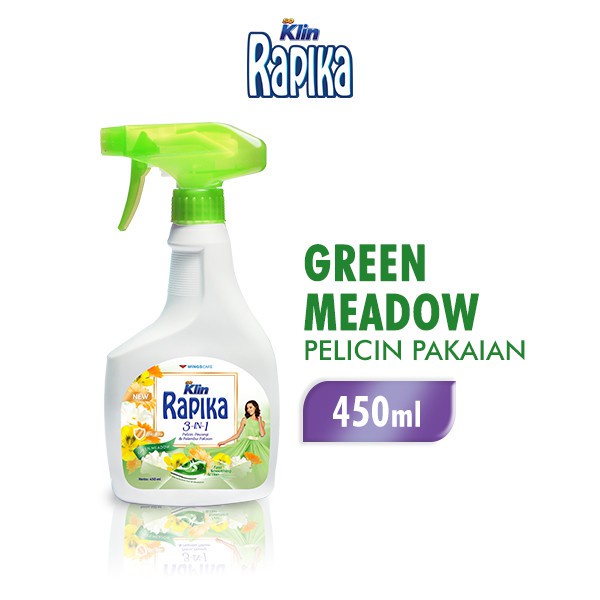 Rapika Pelicin Pakaianbiang Botol Hijau 450 Ml