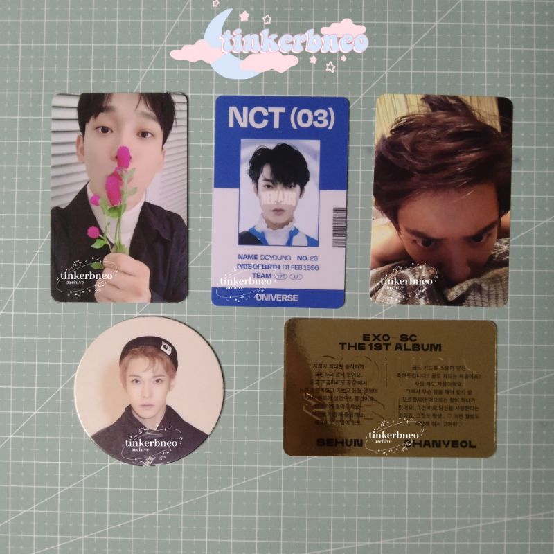 PHOTOCARD OFFICIAL NCT EXO PC | DEAR MY DEAR UNIVERSE NEOZONE SING FOR YOU 1 BILLION VIEWS | CHEN CH