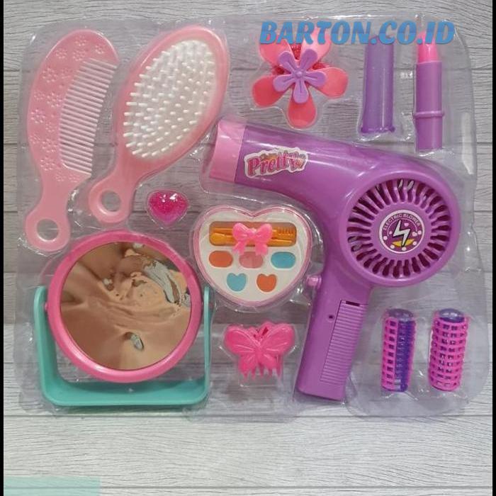 

LUMI TOYS BEAUTY BOUTIQUE MAINAN ALAT KECANTIKAN DANDAN HAIRDRYER !!