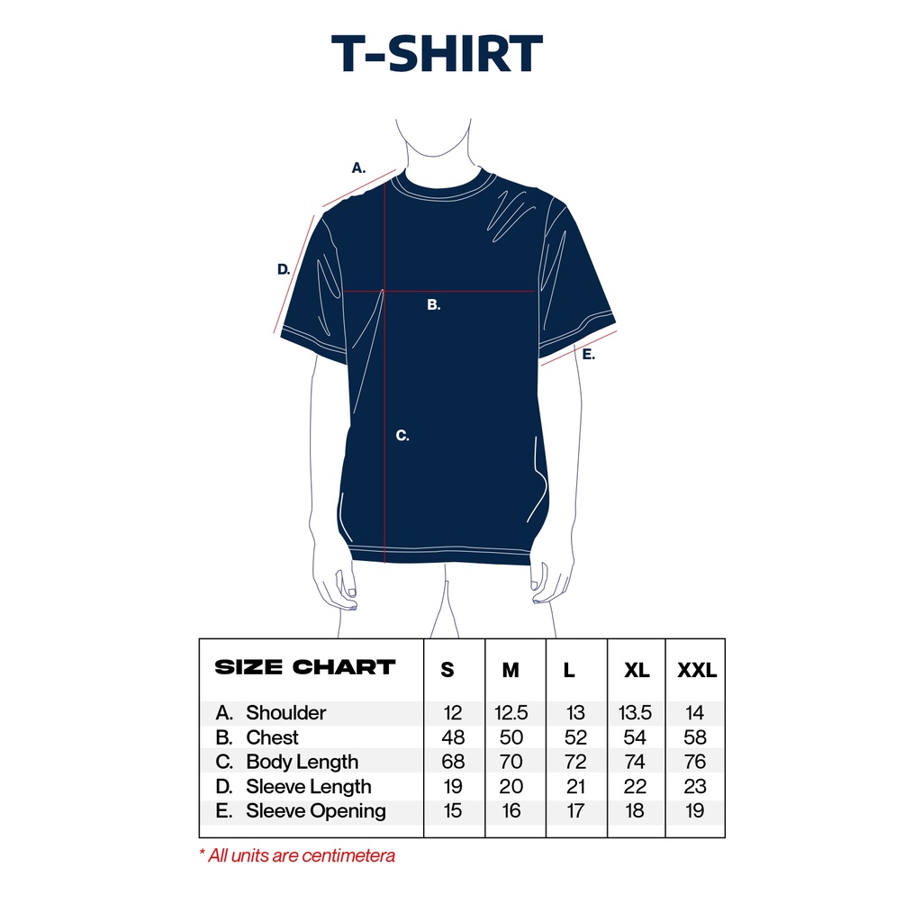 Erigo T-Shirt Southern Navy Unisex