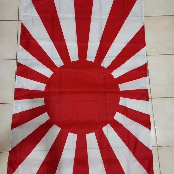 Bendera Negara Jepang Logo Matahari Terbit