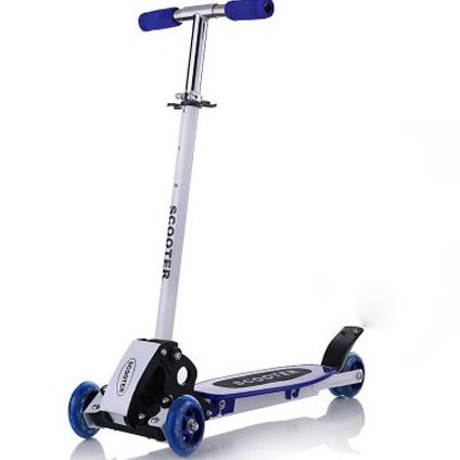 SKUTER OTOPED ANAK 4 RODA BIRU