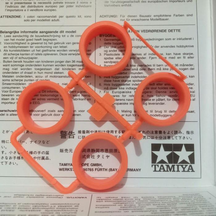 Ban Hard warna Orange Original Tamiya