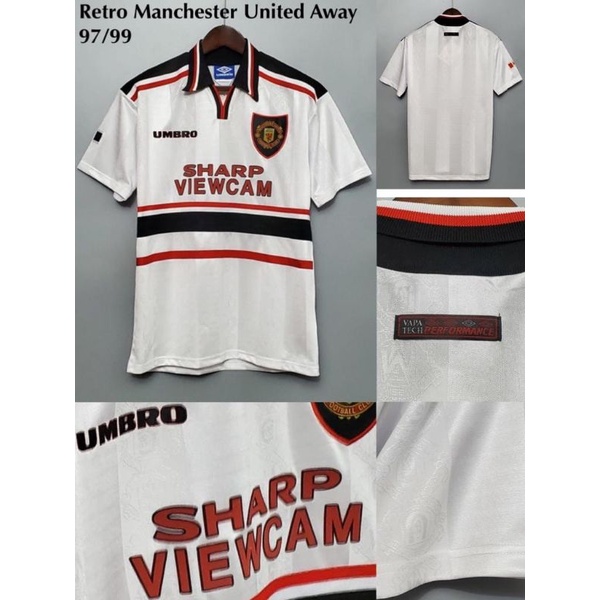 JERSEY RETRO MU AWAY 97/99 SHARP VIEWCAM