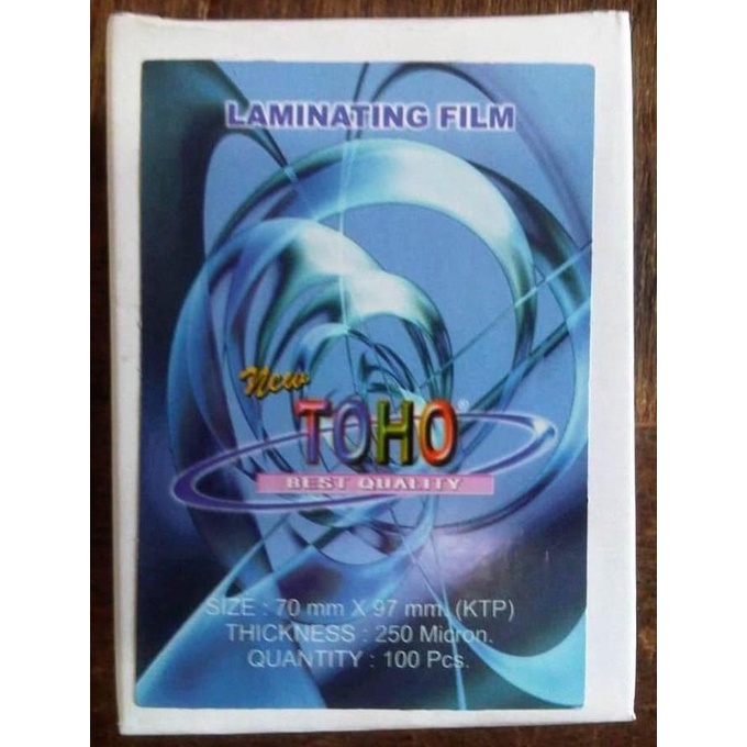 

Plastik Laminating Ktp Merk Toho 250 Micron