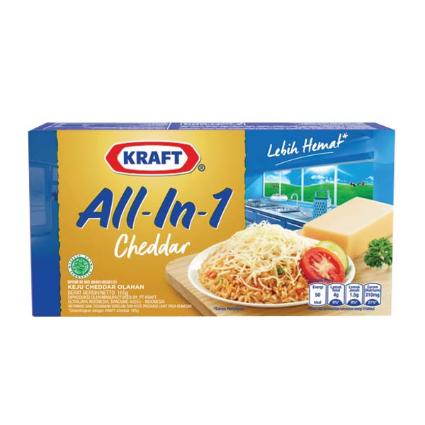 

KRAFT CHEESE ALL IN ONE 150 GR - KEJU