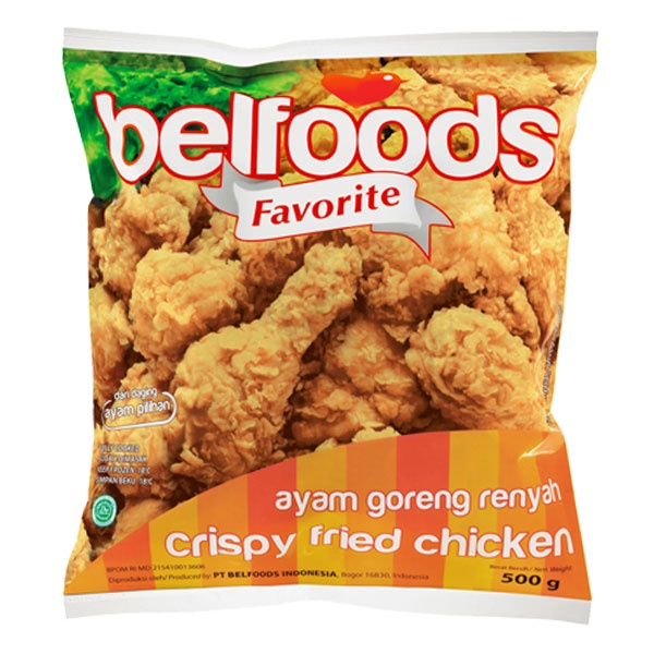 

BELFOODS FAVORITE AYAM GORENG RENYAH 500 GR