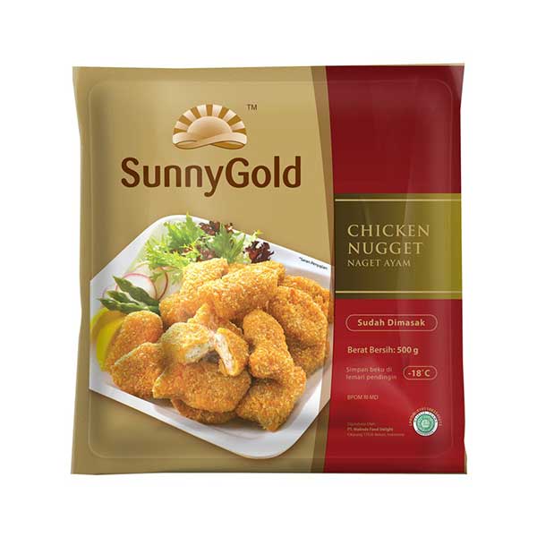 

SUNNYGOLD CHICKEN NUGGET 500 GR