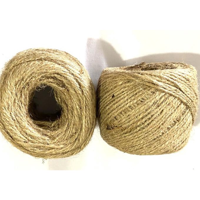 

:=:=:=:=] Tali rami goni -+ 100 gram 2 PLY - hemp rope