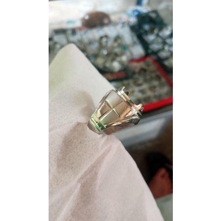 emban ikat ring monel super doff handmade