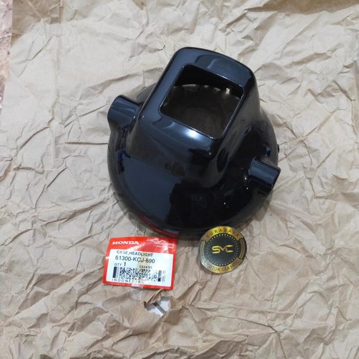 BATOK TOTOK LAMPU DEPAN HONDA TIGER 2000 HITAM ORI AHM 61300-KCJ-690