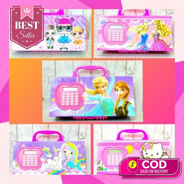 

Omahawj Tas Pensil Double Layer 3D Printing Halus Dual Zipper Password Lock Design Lucu Tempat Pensil Aesthetic Korean Style Muat Banyak Kotak Pensil Anak Perempuan Viral Tempat Pensil Kode Kunci 3 Susun Ada Kalkulator Lol Pony Hello Kitty Tayo Tsum2