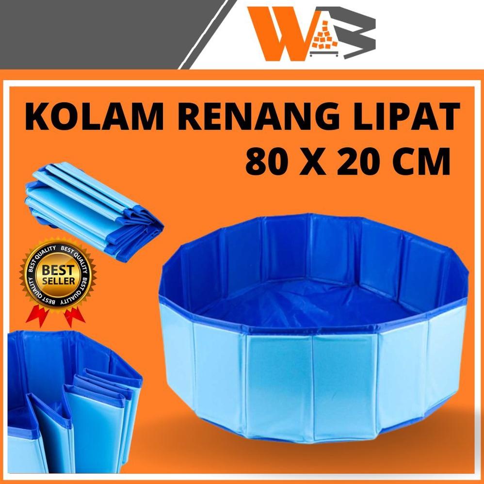 Kolam Renang Anak Portable Baby Swimming Pool Kolam Berenang Portable Kolam Swiming Pool Dewasa 80x2