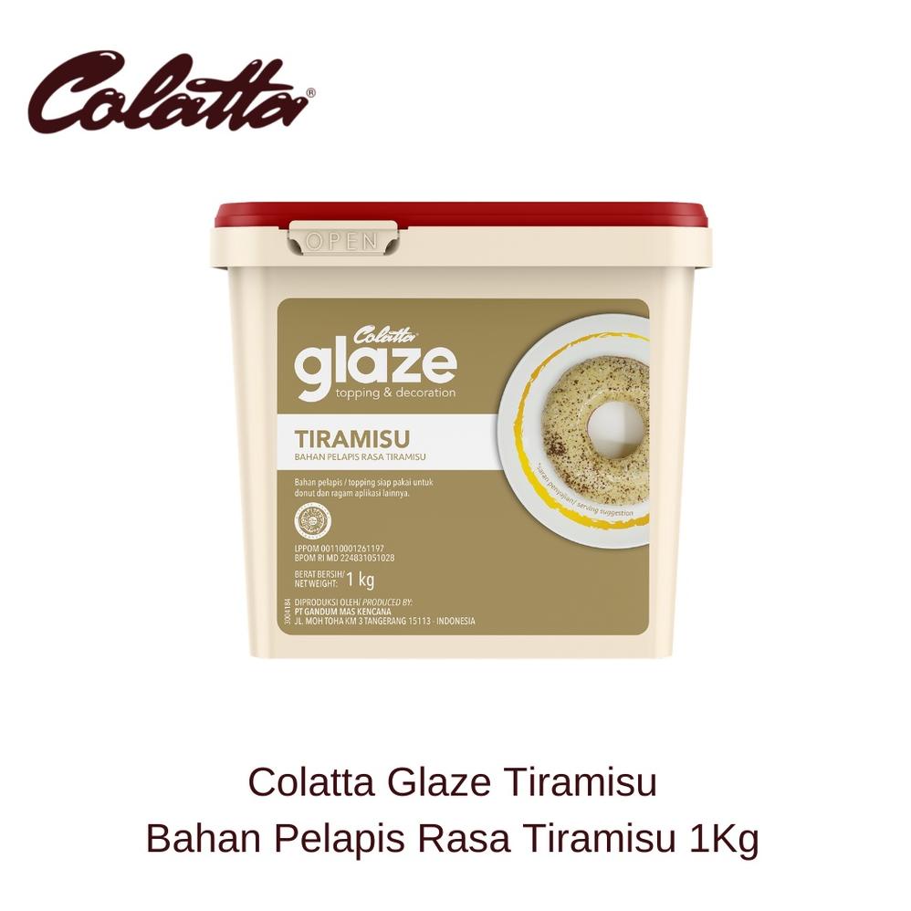 

Colatta Glaze Tiramisu - Bahan Pelapis Rasa Tiramisu 1Kg Non COD