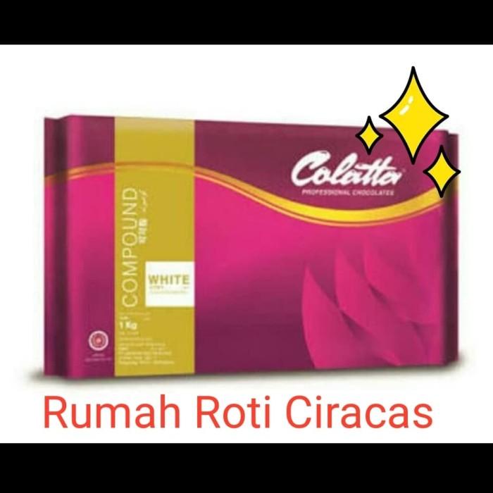 

Terlaris Collata White Chocolate Putih Compound Repack Bkn Tulip Diamond Elmer