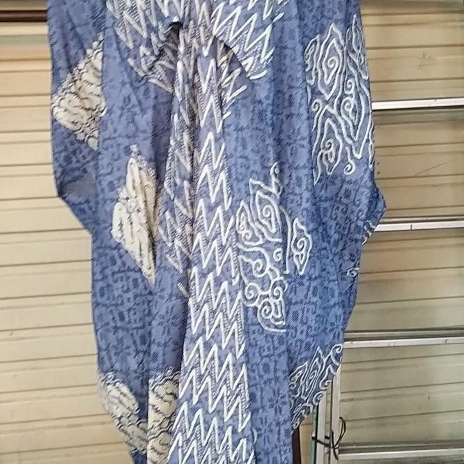 kaftan viscose dress batik pesta modern simpel. kaftan batik