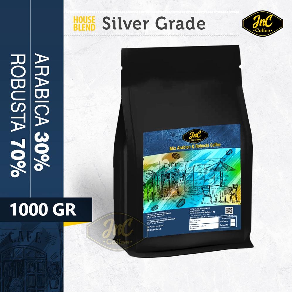 

JnC Silver House Blend 1 KG 30% Arabica 70% Robusta Non COD