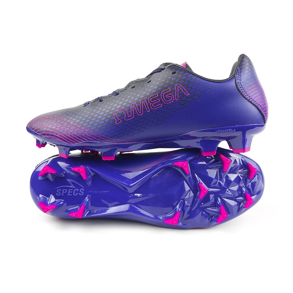 Specs Sepatu Sepak Bola LS Omega.FG Violite Black Pink Glo 38-43