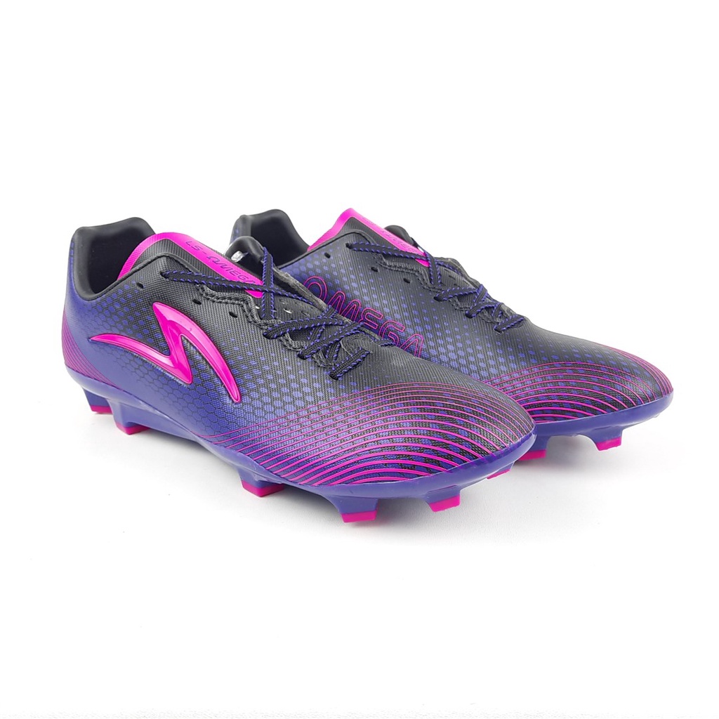 Specs Sepatu Sepak Bola LS Omega.FG Violite Black Pink Glo 38-43