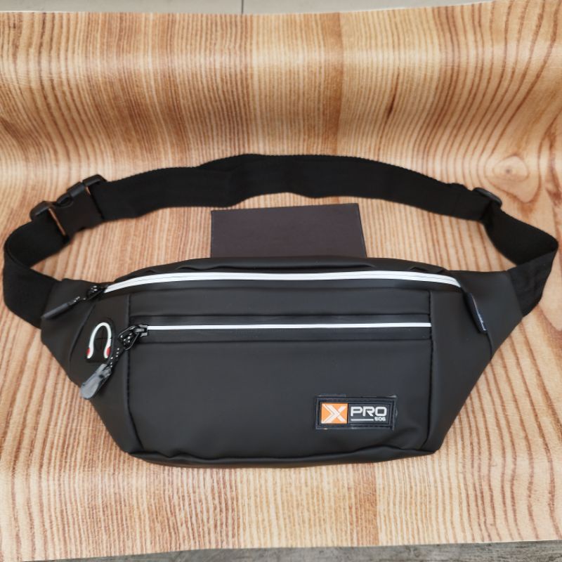 XPRO-506 | Tas Selempang Pria Waterproof Bahan Balon Super | WaistBag Pria Exclusive Original
