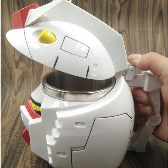 Mug Gundam RX-78-2 Head Stainless Steel Cup Gelas RX 78