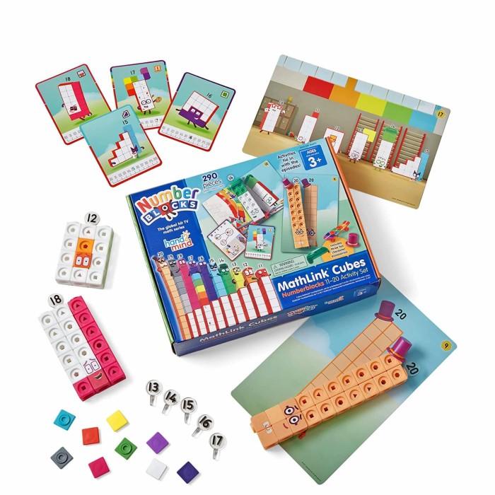 Terlaris Hand2Mind Numberblocks Mathlink Cubes 11-20 Activity Set Advance
