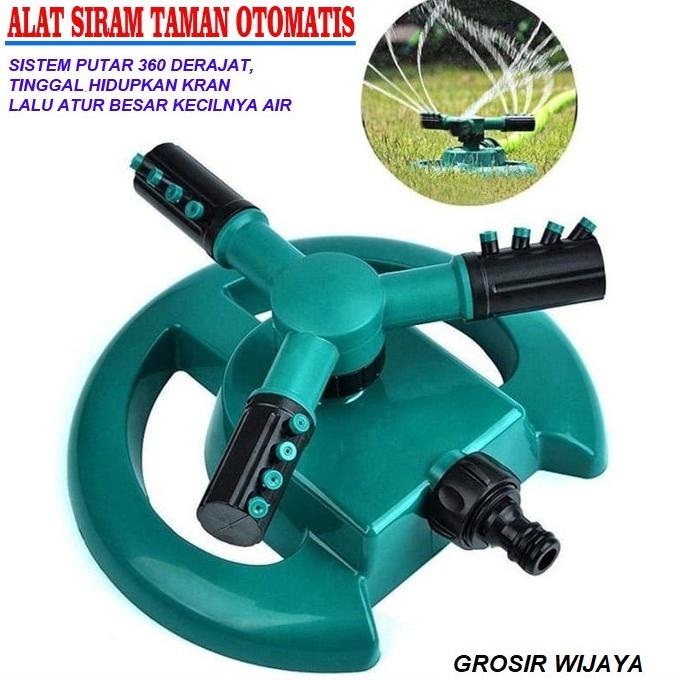 ALAT SIRAM TAMAN MODEL PUTAR OTOMATIS PENYIRAM TANAMAN OTOMATIS