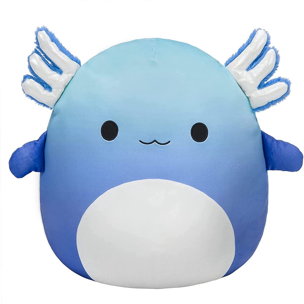 Mainan Mewah Axolotl Biru Baru 2023 20Cm Mainan Bantal Boneka Axolotl Lucu Lembut Sempurna untuk Had