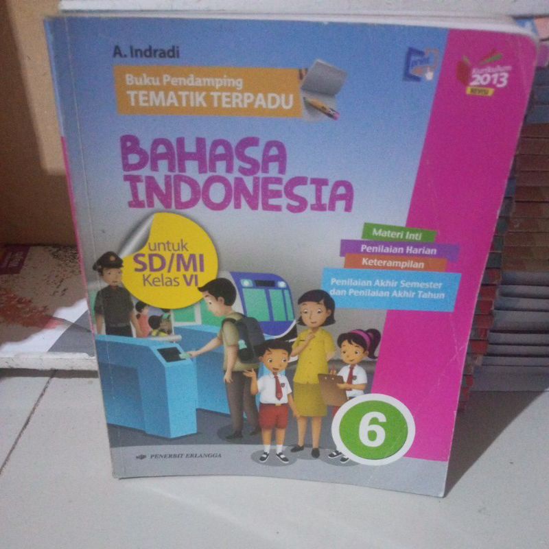 

buku pendamping tematik bahasa Indonesia kelas 6
