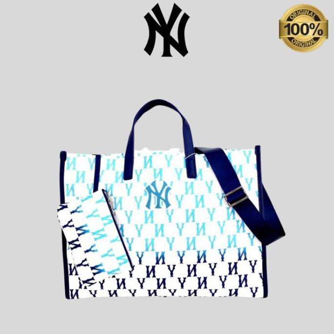 MLB Gradient Monogram Tote Bag 100%Original