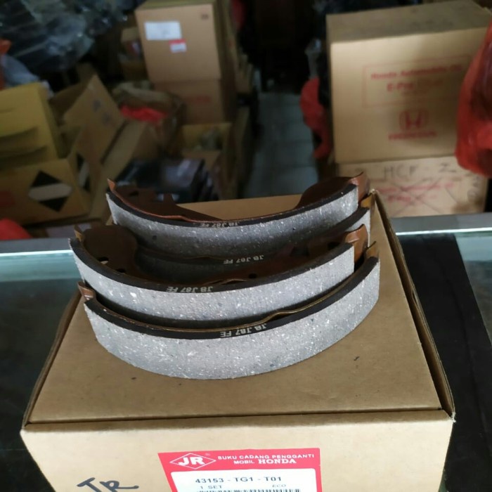 Kanvas Kampas Rem Belakang Honda Brio Set