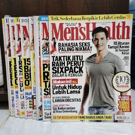 MAJALAH MENS HEALTH INDONESIA 2011