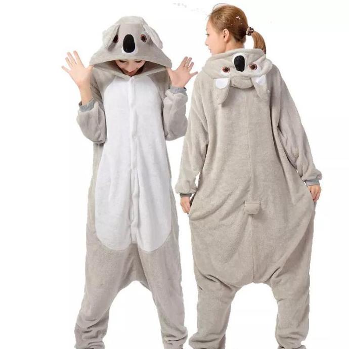 KOSTUM ONESIE KOALA BEAR BERUANG PIYAMA BAJU TIDUR