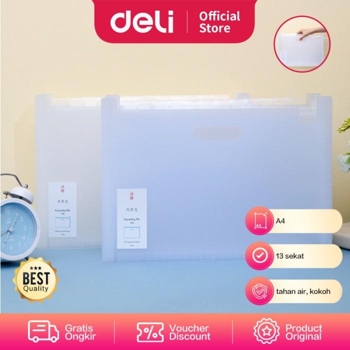 

Terlaris File Folder Document Bag Tas Dokumen File A4 Isi 13 Sekat 72580