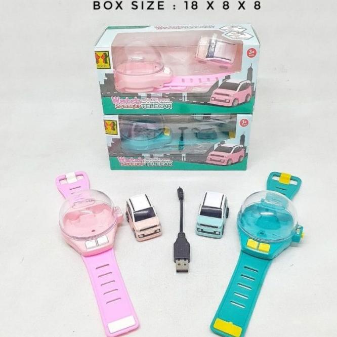 Promo Mobil Remote Control Jam Tangan Rc Watch Wuling Mini Ev Miniatur Termurah