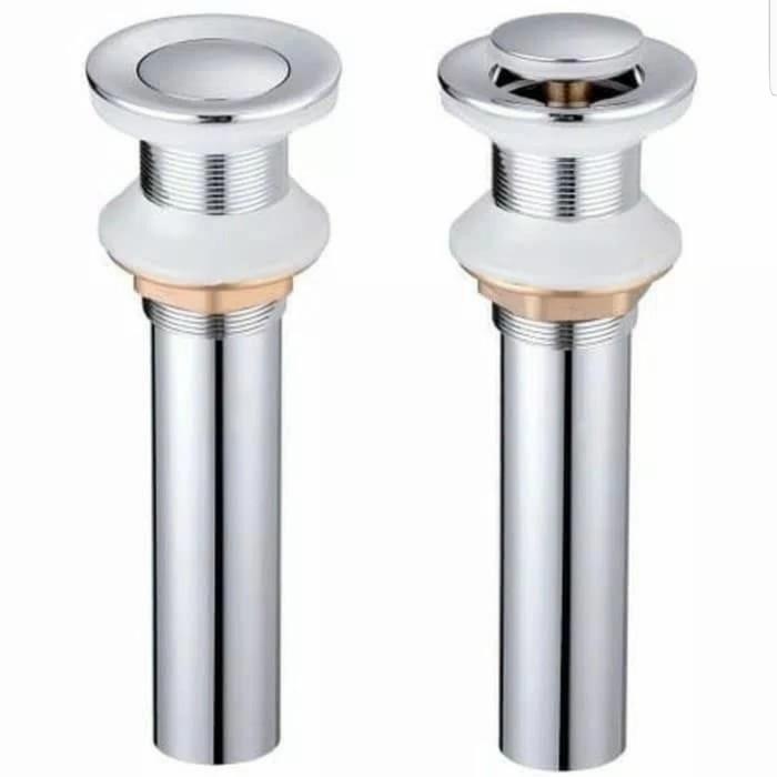 Terlaris Afur Avur Wastafel Tekan Pencet Stainless Stell