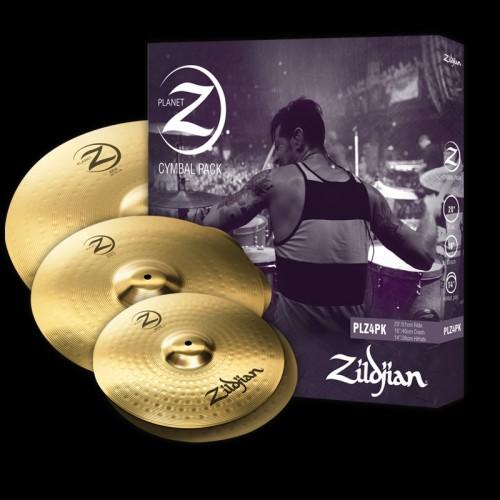 Terlaris Cymbal Drum Zildjian Planet Z Plz4Pk Cymbal Set