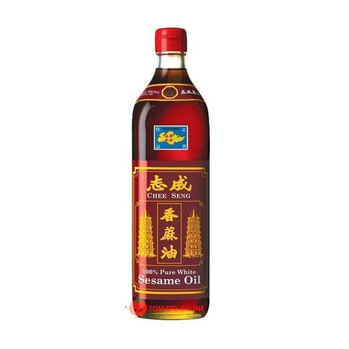 

CHEE SENG PURE WHITE SESAME OIL MINYAK WIJEN PAGODA 750 ml / 750ml nov