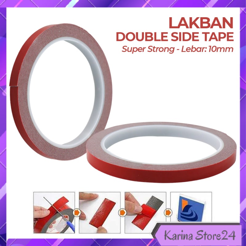 

NIKTO LAKBAN DOUBLE SIDE TAPE SUPER STRONG - NI-3