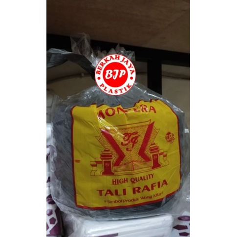 

Tali Rafia hitam MONPERA 1kg Tali Plastik Hitam