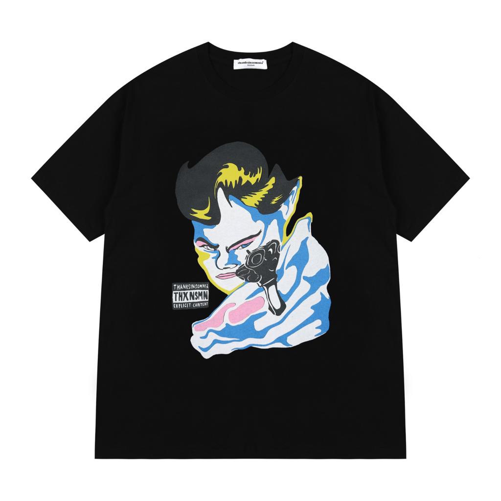 [COD] Tshirt Moany Black Thanksinsomnia