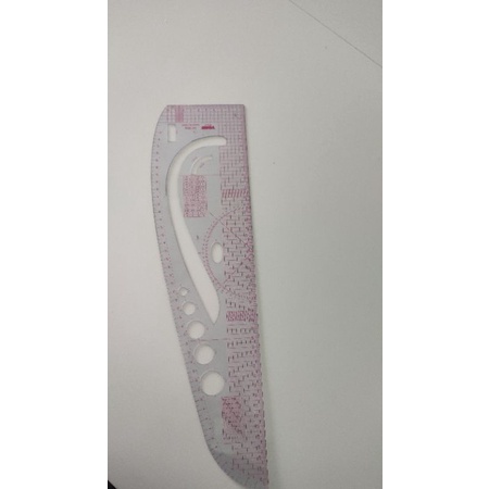 

Penggaris Pola Mika Transparant