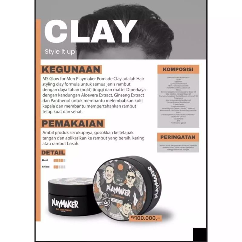 Pomade ms glow for men