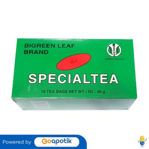 

BIGREEN LEAF BRAND SPECIAL TEA PAK 16 TEA BAG